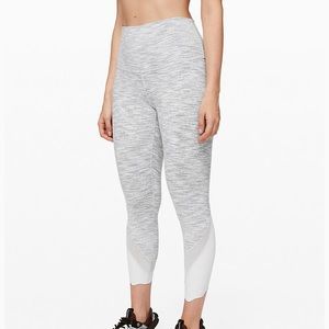 Iululemon wunder scalloped high rise